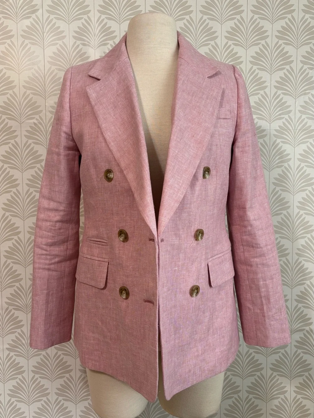 J. Crew Bristol Blazer In Stretch Linen Blend